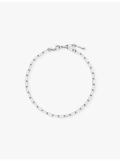 MISSOMA Mini Paperclip Platinum-Plated Stainless Steel Chain Bracelet