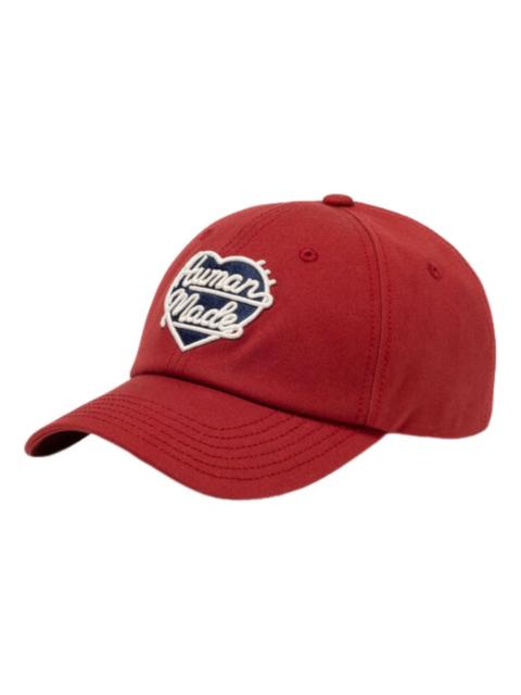 Human Made HUMAN MADE 6Panel Canvas Cap 'Red' HM32GD046-RED