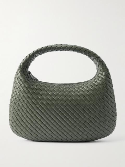 Bottega Veneta Hobo Large Intrecciato Leather Shoulder Bag