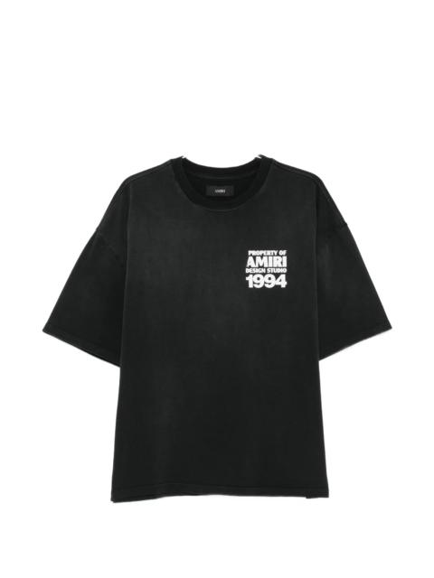 AMIRI Amiri Logo-print T-shirt