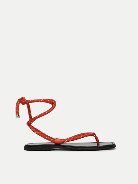 VERONICA BEARD CARMINA CORD WRAP SANDAL