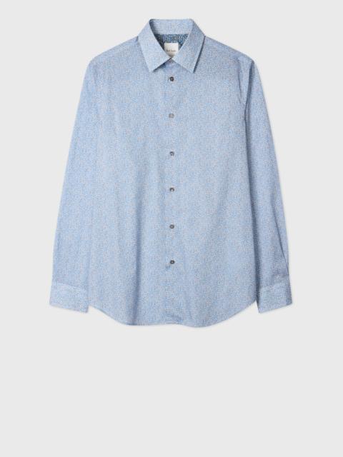 Paul Smith Regular-Fit Light Blue 'Liberty Floral' Print Shirt