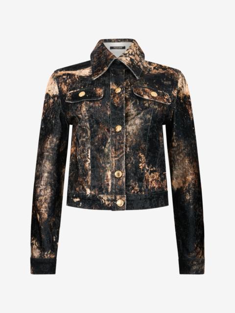 Roberto Cavalli Jacket with Tie Dye Effect