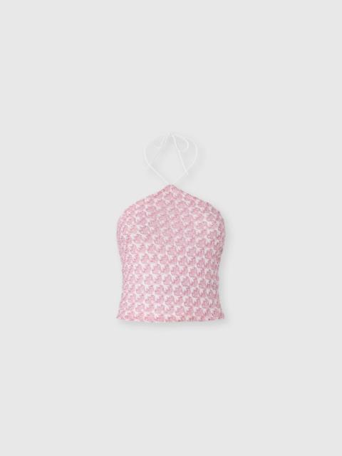 Missoni Lace top with halter neck