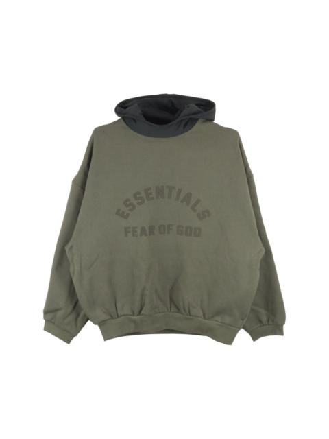 ESSENTIALS logo-print hoodie
