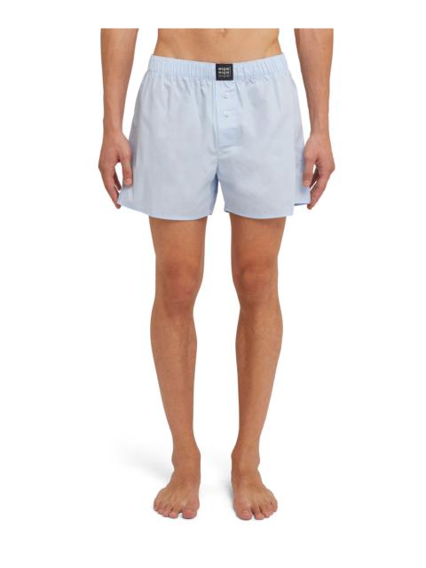 MSGM Cotton boxer with a classic line