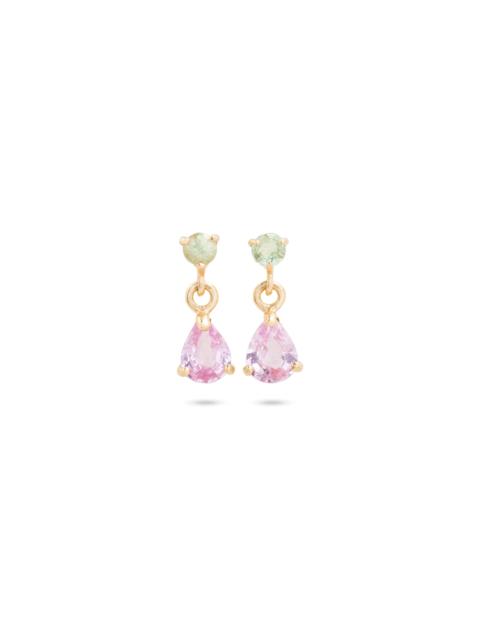 STONE AND STRAND Cotton Candy Drop Earrings