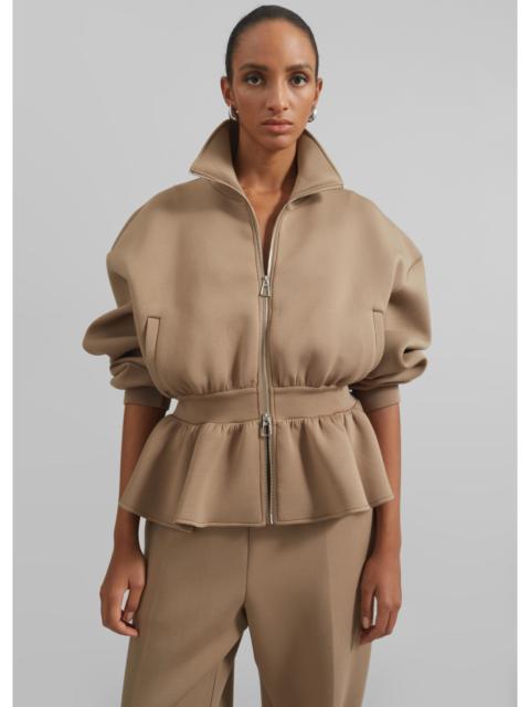 The Frankie Shop Sorelle Peplum Jacket - Camel