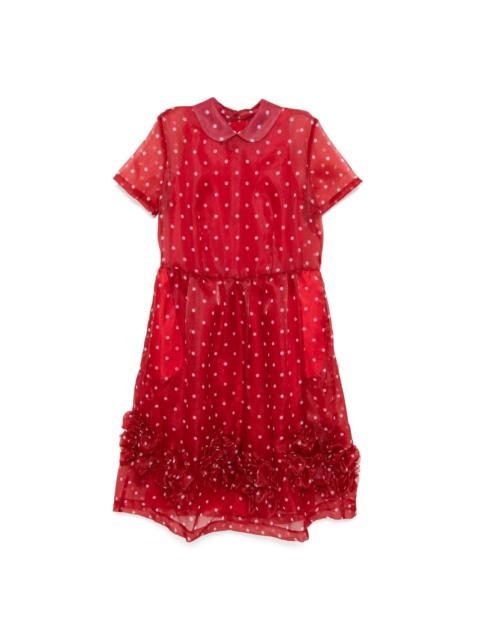 polka-dot dress