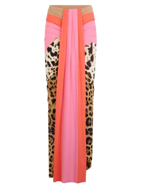 Roberto Cavalli Pop Print Midi Sarong