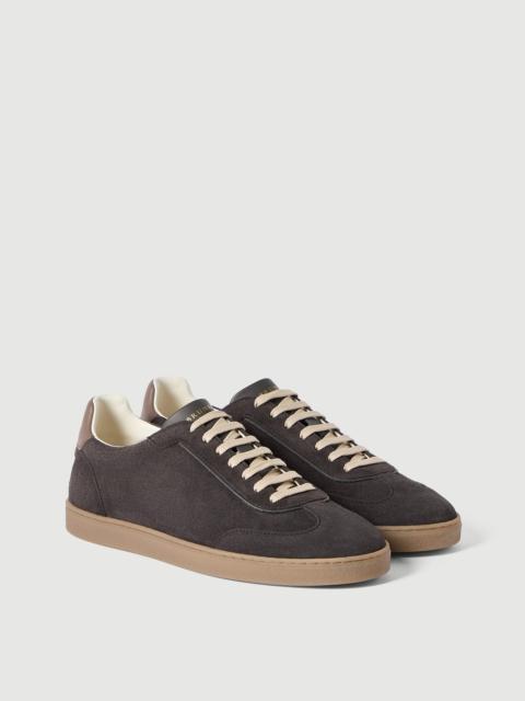 Suede sneakers