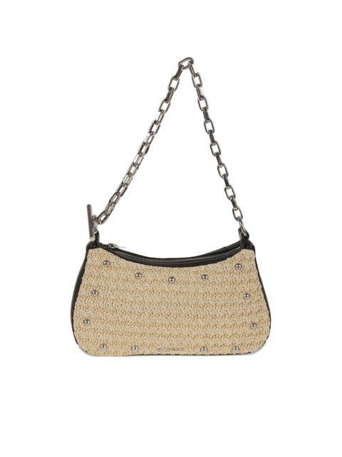 Alexander McQueen stud-embellished shoulder bag