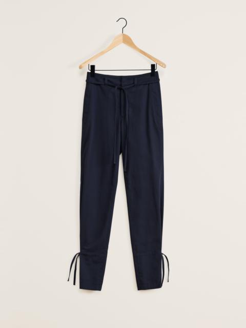 Lemaire STRAIGHT PANTS WITH STRINGS