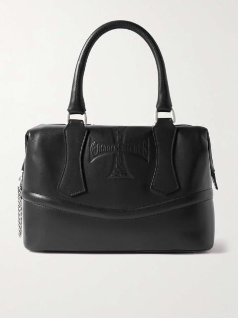 Enfants Riches Déprimés Logo-Embossed Leather Tote Bag