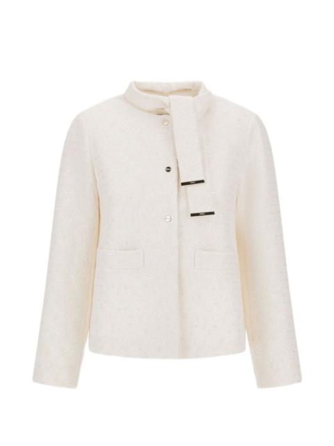 Herno 3D tweed jacket