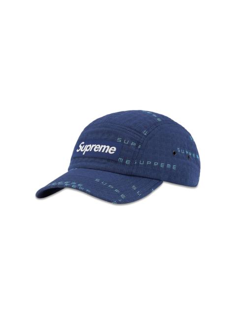 Supreme Stitch Jacquard Camp Cap 'Navy'