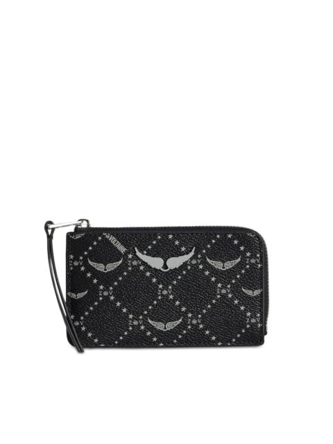 Zadig & Voltaire monogram card holder