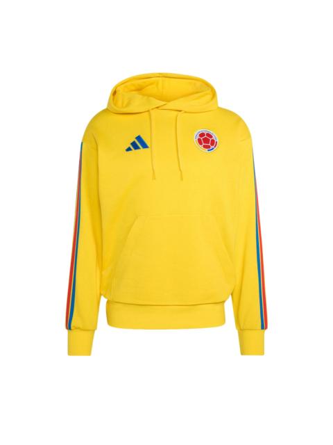 adidas Adidas Colombia Dna Fleece Hoodie 'Impact Yellow'