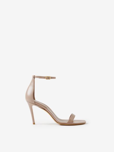 Burberry Stiletto-heel Leather Sandals