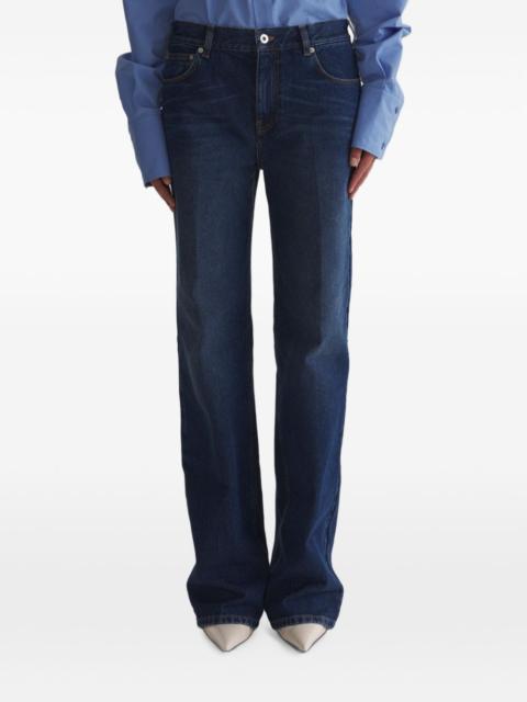 MUGLER low waist masculine denim pants