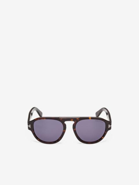 TOM FORD Pablo-02 tortoiseshell-effect sunglasses