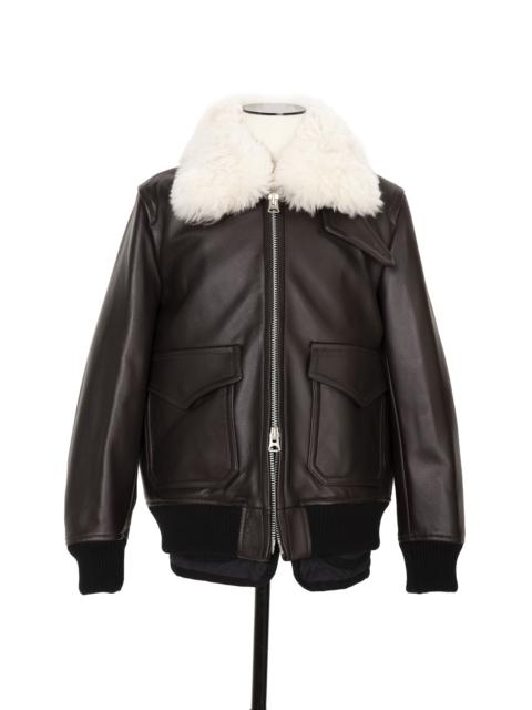 sacai Leather Jacket