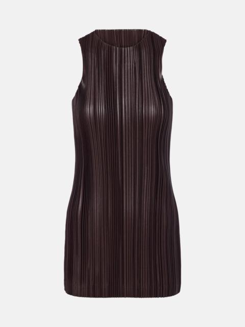 PHOEBE PHILO Pleated jersey tank top