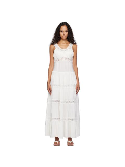 Frankies Bikinis White Dakota Maxi Dress
