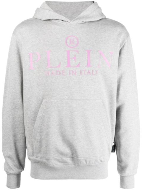 PHILIPP PLEIN logo-print long-sleeve sweatshirt