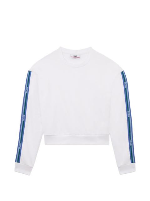 GCDS logo-detail sweatshirt