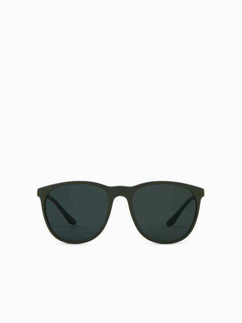 EMPORIO ARMANI Women’s panto sunglasses