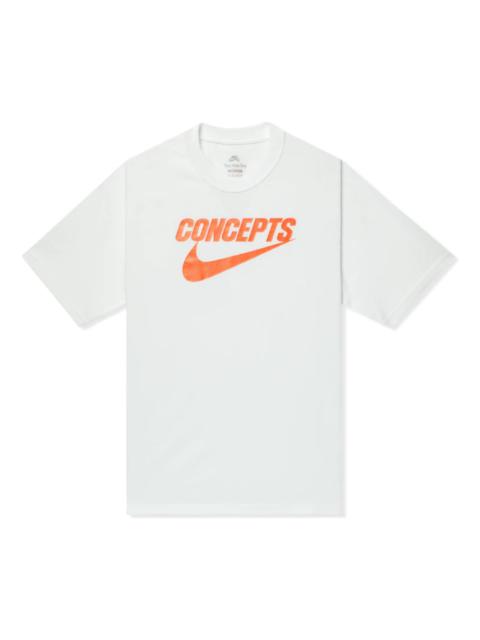 Nike SB x Concepts T-Shirt 'White Orange' DR0642-100