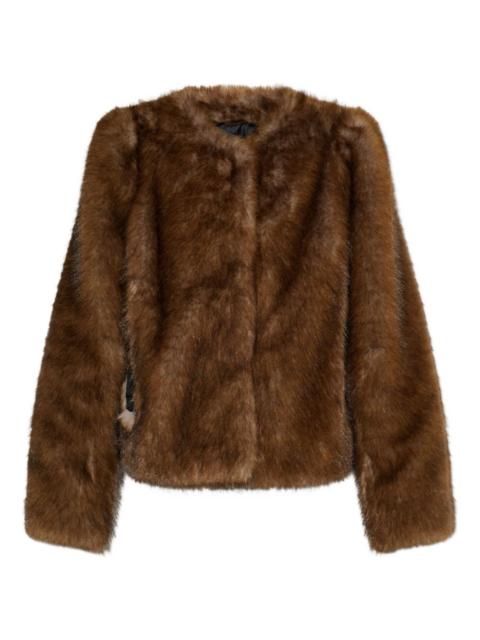 STAND STUDIO faux-fur jacket