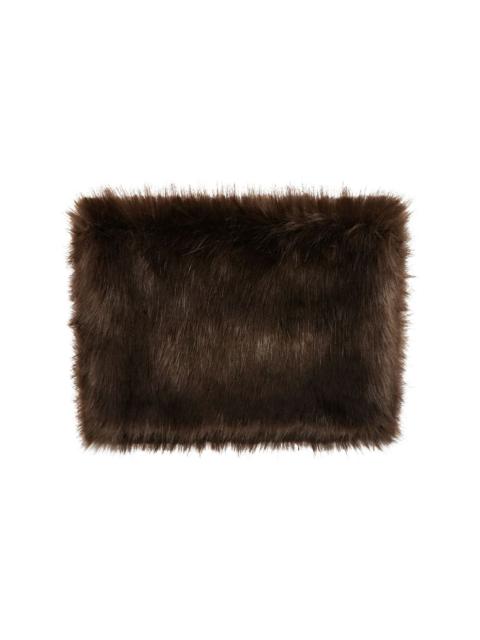 ROSETTA GETTY x Violet Getty faux-fur hat