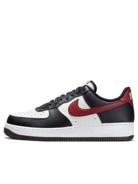 Nike Nike Air Force 1 '07 'Black White Red' FZ4615-001