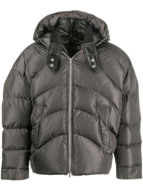 RANDOM IDENTITIES hooded padded jacket