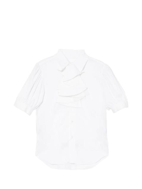 Noir Kei Ninomiya ruffle-collar shirt