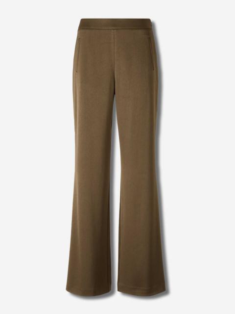 WIDE LEG SATIN TROUSERS