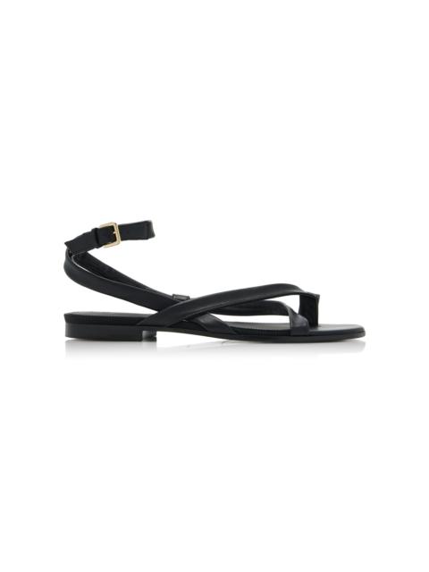 CO Leather Sandals black
