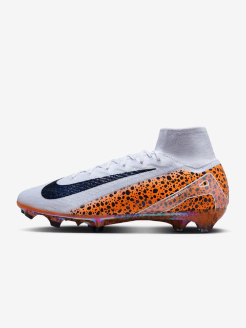 Nike Nike Mercurial Superfly 10 엘리트 전기 FG 최고 축구 적대