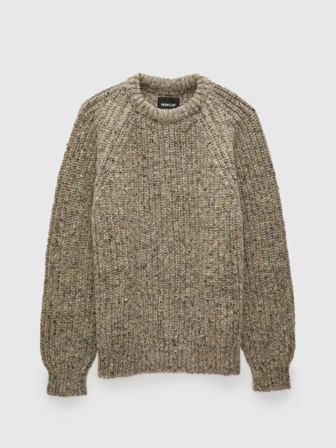 HOWLIN' "Taste Of The Future" Wool Knit Sweater in Greymix