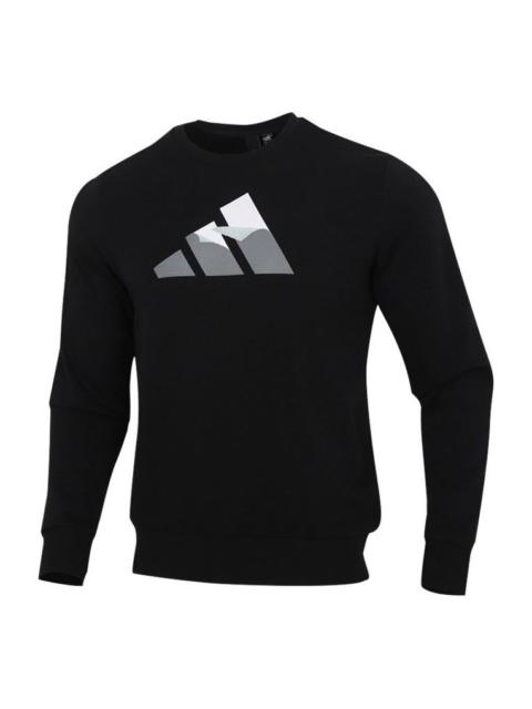 adidas Casual Sports Round-neck Hooded SweaterMen Black GR6957