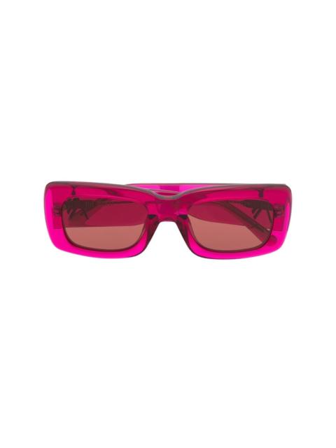 THE ATTICO Marja square-frame sunglasses