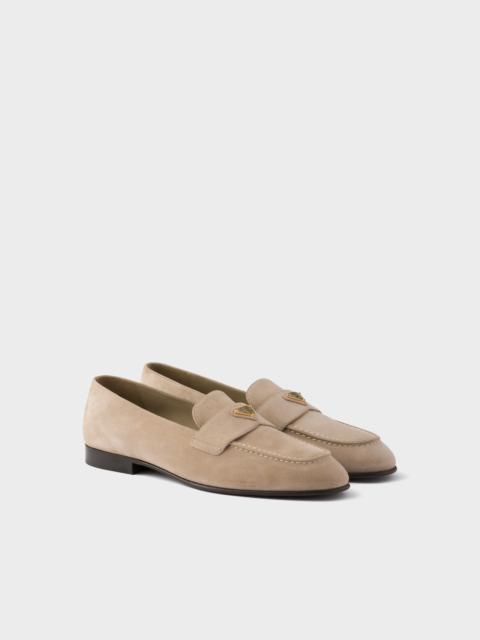Prada Suede loafers