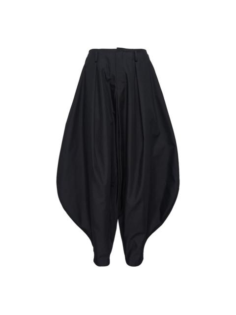 Comme des Garçons Homme Plus Polyester Gabardine Pleats Pants