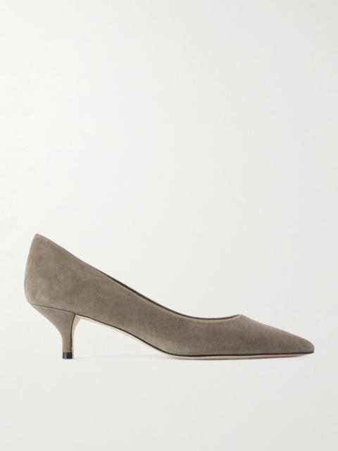 Stuart Weitzman Stuart Power Suede Pumps