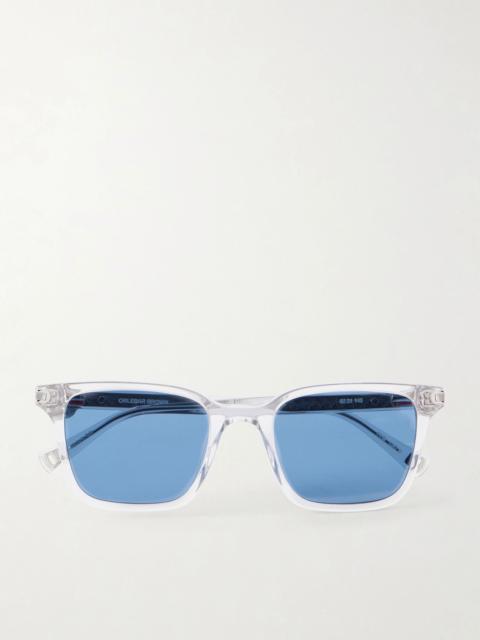 ORLEBAR BROWN Robbie D-Frame Acetate Sunglasses Clear