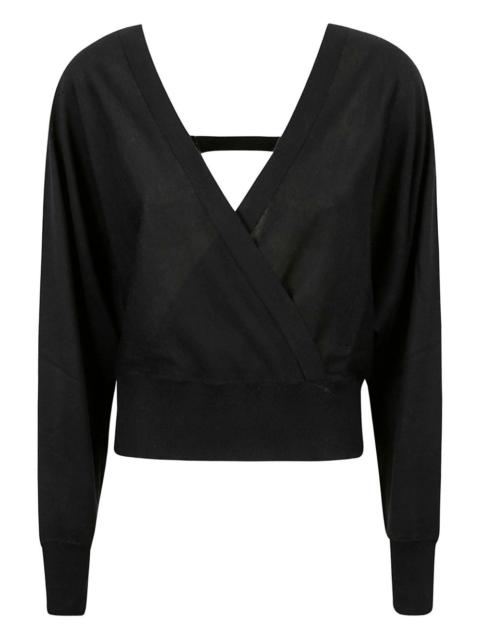FABIANA FILIPPI open-back wrap top