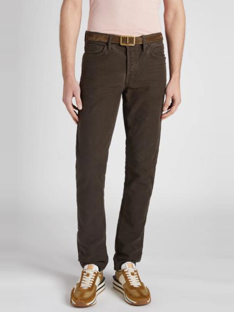 Moleskin Slim Fit Five-Pocket Pants