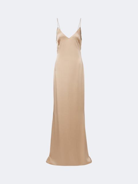 TOM FORD Embellished satin gown